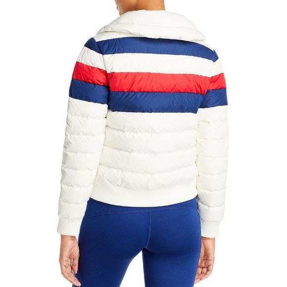 Perfect Moment Womens Queenie White Quilted Short Puffer Jacket Coat NWT - Picture 3 of 3